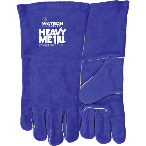 Nouveaux gants en jersey, Cuir de vache refendu, Taille Taille unique Helyx Safety & Industrial Supplies
