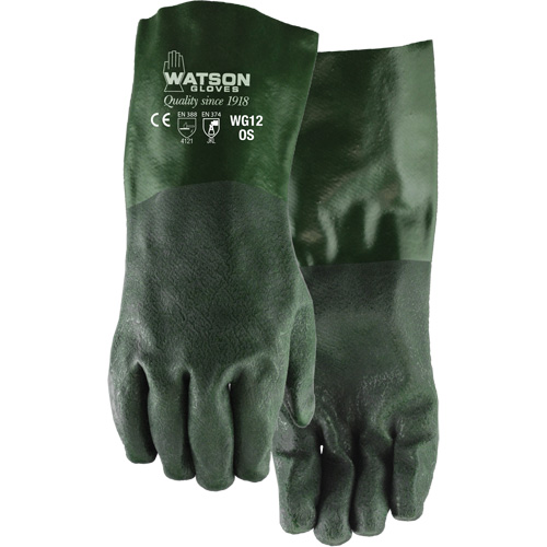 Dura Dip Gloves, 12" L, PVC, Jersey Inner Lining Helyx Safety & Industrial Supplies