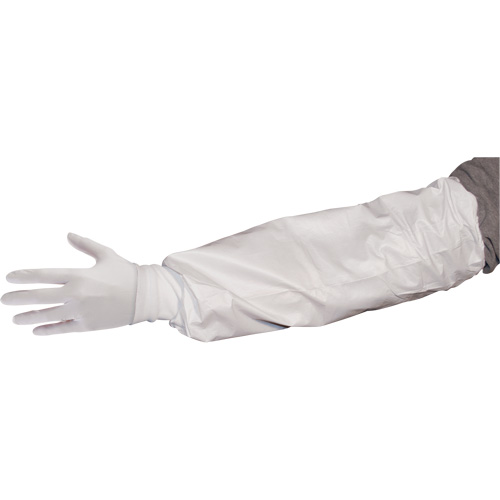 VSW-HS 59-200 Arm Sleeve, 16", Polyethylene, White Helyx Safety & Industrial Supplies