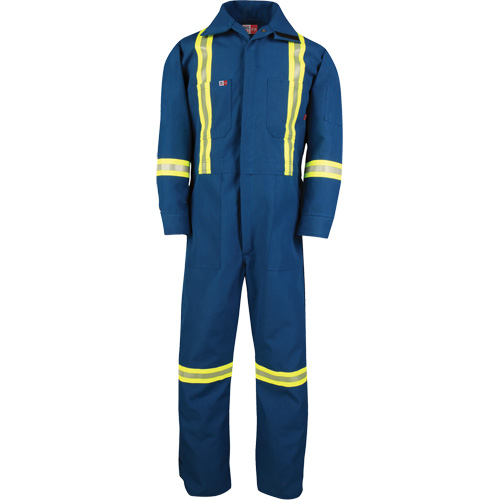Dupont Nomex&reg; IIIA Deluxe Coveralls, Size 3X-Large (Tall), Royal Blue, 6 cal/cm² Helyx Safety & Industrial Supplies