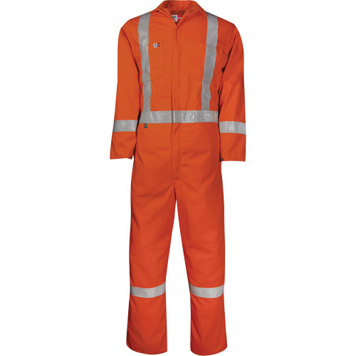 Combinaison sans doublure pour entrepreneur Westex UltraSoft, Taille 2T-Grand, Orange, 8,7 cal/cm² Helyx Safety & Industrial Supplies