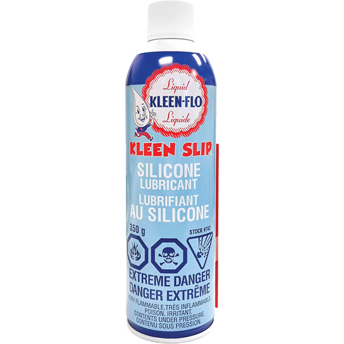 Lubrifiant au silicone Kleen-Slip, Canette a&eacute;rosol Helyx Safety & Industrial Supplies