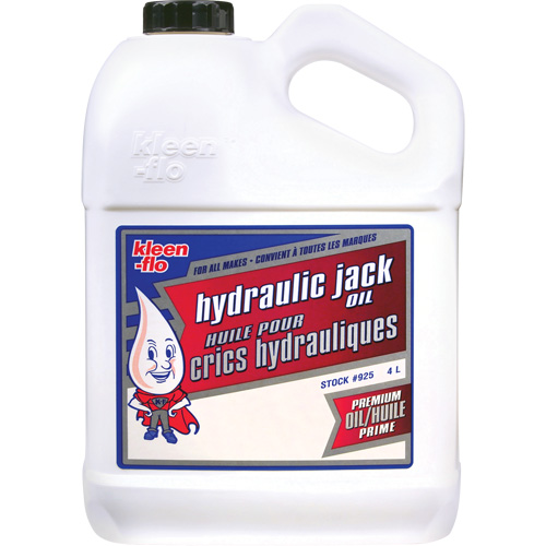 Hydraulic Jack Fluid, 4 L, Jug Helyx Safety & Industrial Supplies