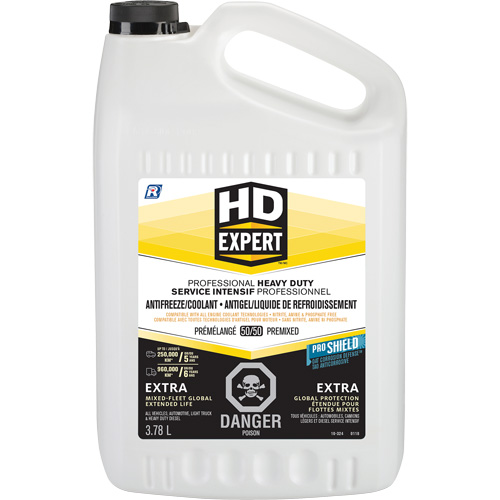 Antigel/liquide de refroidissement pour flotte mixte de service lourd et dur&eacute;e de vie prolong&eacute;e Turbo Power, 3,78 L, Gallon Helyx Safety & Industrial Supplies