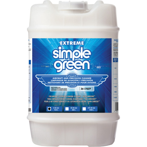 Extreme Simple Green&reg; Aircraft & Precision Cleaner, 5 gal., Jug Helyx Safety & Industrial Supplies