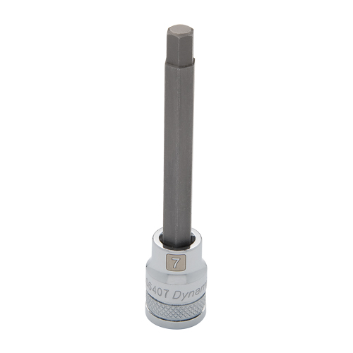 Longue douille &agrave; embout m&eacute;trique, 7 mm x 3-5/8" lo, Prise 3/8" Helyx Safety & Industrial Supplies