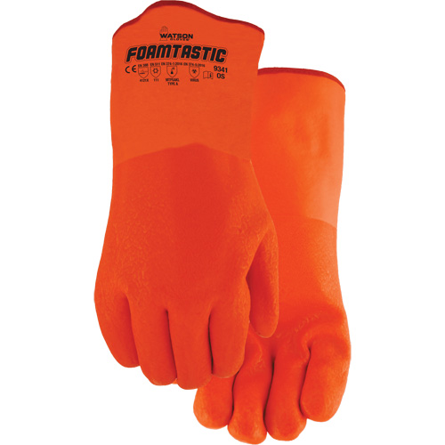Gants Foamtastic, Taille unique, R&ecirc;vetement PVC, Enveloppe en Mousse Helyx Safety & Industrial Supplies