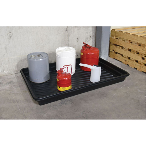 Ultra-Utility Trays&reg;, 24" L x 36" W x 4.75" H, 18 US gal. Spill Capacity Helyx Safety & Industrial Supplies