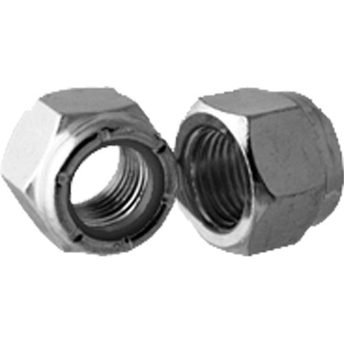 Bague arr&ecirc;toir en nylon mince de s&eacute;rie lourde NTU pour &eacute;crou de blocage, 3/4"-10 dia, Zingu&eacute; Helyx Safety & Industrial Supplies