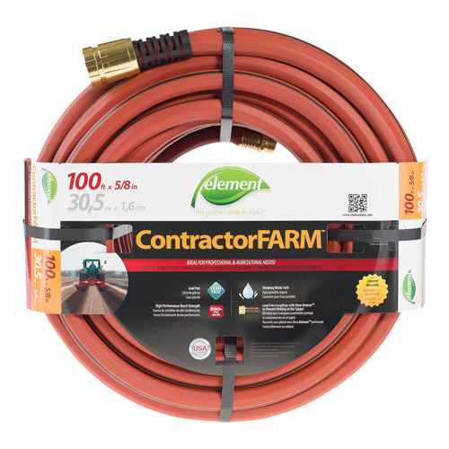 Boyau d'arrosage pour entrepreneur/FARM, PVC, 5/8" dia x 100' Helyx Safety & Industrial Supplies