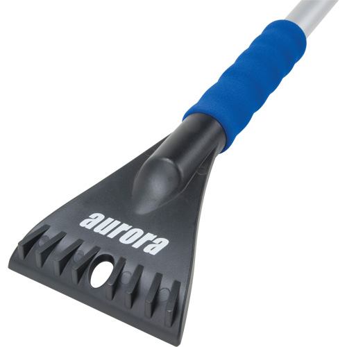 Snow Brush, Telescopic, Polypropylene Blade, 32-1/2" Long, Blue Helyx Safety & Industrial Supplies
