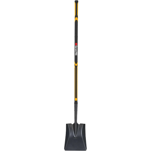 Pelle carr&eacute;e Pro, Fibre de verre, Lame Acier durci, Manche en Droit, Longueur 48" Helyx Safety & Industrial Supplies