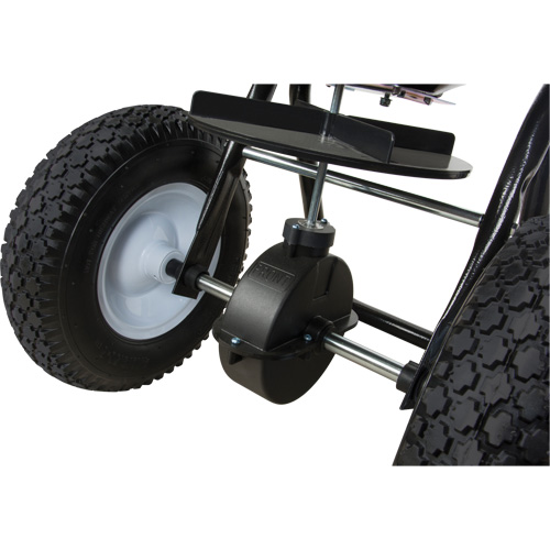 Broadcast Spreader, 11000 sq. ft., 50 lbs. capacity Helyx Safety & Industrial Supplies