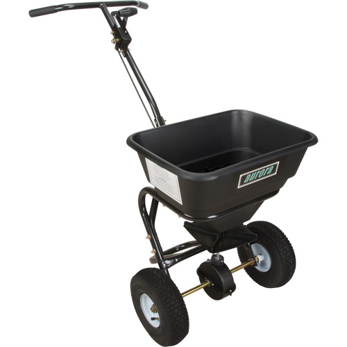 Broadcast Spreader with Stainless Steel Hardware, 15000 sq. ft., 70 lbs. capacity Helyx Safety & Industrial Supplies