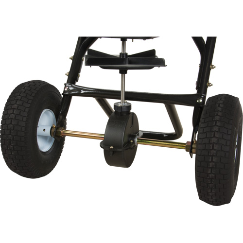 Broadcast Spreader with Stainless Steel Hardware, 15000 sq. ft., 70 lbs. capacity Helyx Safety & Industrial Supplies
