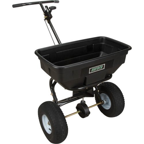 Broadcast Spreader with Stainless Steel Hardware, 27000 sq. ft., 125 lbs. capacity Helyx Safety & Industrial Supplies