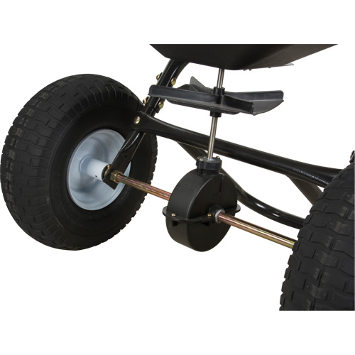 Broadcast Spreader with Stainless Steel Hardware, 27000 sq. ft., 125 lbs. capacity Helyx Safety & Industrial Supplies