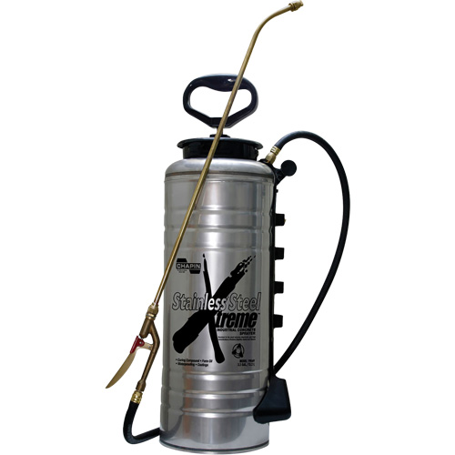 Pulv&eacute;risateur industriel Xtreme, 3,5 gal. (13,25 L), Acier inoxydable, Lance de 24" Helyx Safety & Industrial Supplies