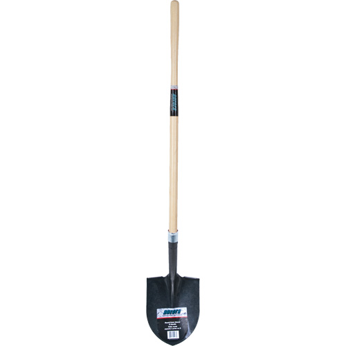 Pelle ronde robuste, Lame Acier au carbone, Bois dur, Manche Droit Helyx Safety & Industrial Supplies
