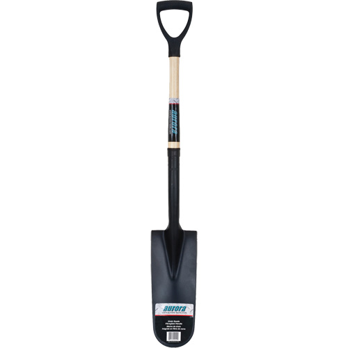 Drain Spade Shovel, Tempered Steel, 14" x 6" Blade, 30" L, D-Grip Handle Helyx Safety & Industrial Supplies