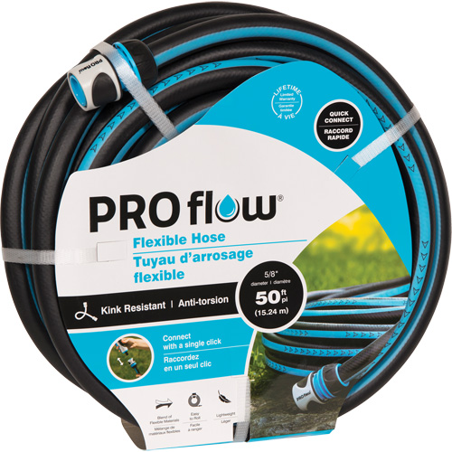 Flexible Hose, Plastic, 5/8" dia. x 100' Helyx Safety & Industrial Supplies