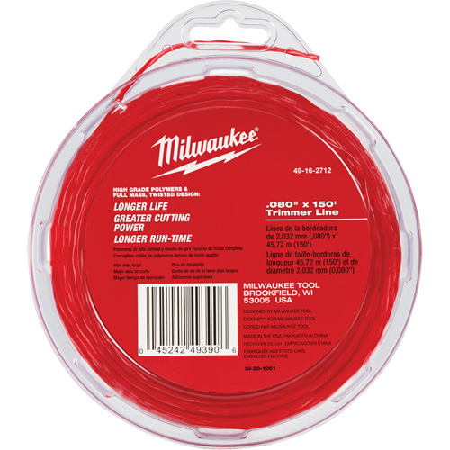 Fil de taille-bordures de 0,08" x 150' Helyx Safety & Industrial Supplies