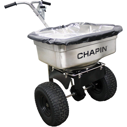 Professional Salt Spreader, 100 lbs. capacity Helyx Safety & Industrial Supplies