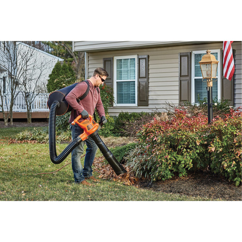 3-in-1 VacPack Leaf Blower/Vacuum/Mulcher, 250 MPH Output, Electric Helyx Safety & Industrial Supplies