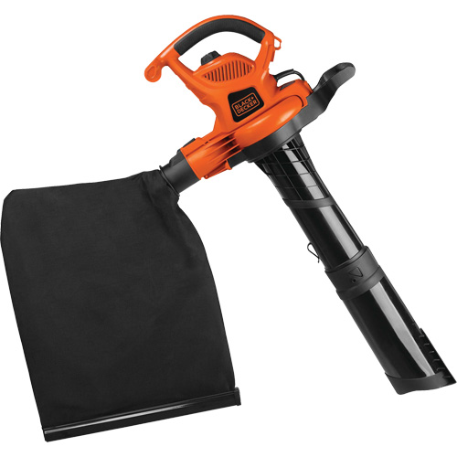 High Performance Leaf Blower/Vacuum/Mulcher, 250 MPH Output, Electric Helyx Safety & Industrial Supplies