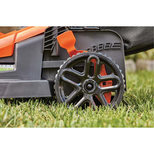 Lawn Mower with Comfort Grip Handle, Push Walk-Behind, Electric, 17" Cutting Width Helyx Safety & Industrial Supplies