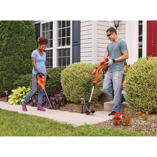 Ensemble combin&eacute; coupe-bordure/taille-bordure et balayeuse pour surfaces rigides Max*, 10", &agrave; pile, 20 V Helyx Safety & Industrial Supplies