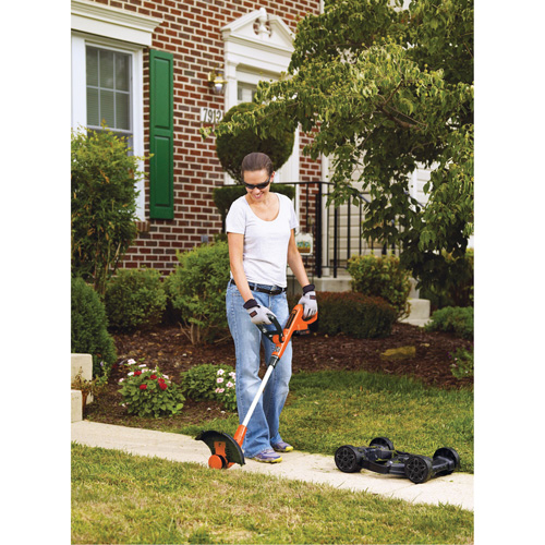 20V Max* Cordless 3-in-1 Compact Mower Kit, Push Walk-Behind, Battery Powered, 12" Cutting Width Helyx Safety & Industrial Supplies