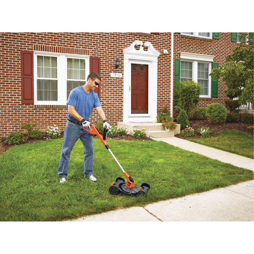 20V Max* Cordless 3-in-1 Compact Mower Kit, Push Walk-Behind, Battery Powered, 12" Cutting Width Helyx Safety & Industrial Supplies