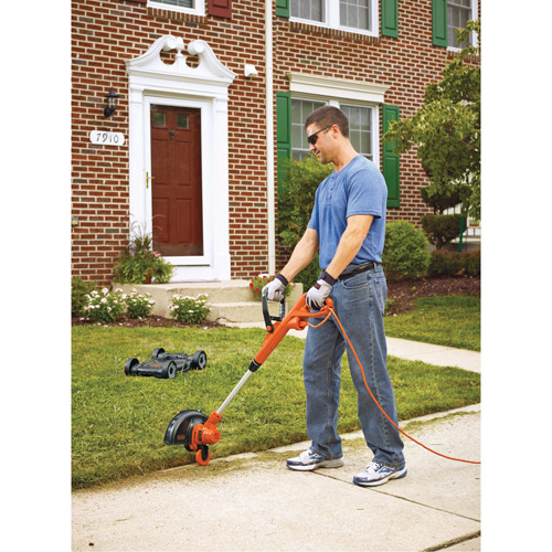 3-in-1 Compact Mower, Push Walk-Behind, Electric, 12" Cutting Width Helyx Safety & Industrial Supplies