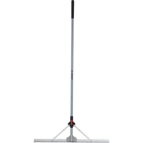 Landscaping Level Rake with Folding Head, Fibreglass Handle, 36" W, Aluminum Blade Helyx Safety & Industrial Supplies