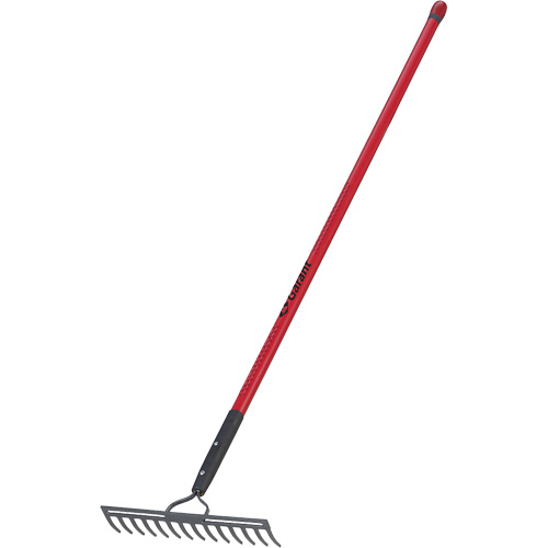 Level Rake, Fibreglass Handle, 14" W, Forged Steel Blade, 14 Tines Helyx Safety & Industrial Supplies