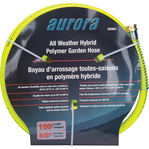 Tuyau de jardin hybride, Copolym&egrave;re, 5/8" dia x 100' Helyx Safety & Industrial Supplies