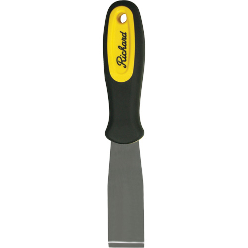 Putty Knife Stiff Steel, 1-1/4", Carbon Steel Blade Helyx Safety & Industrial Supplies