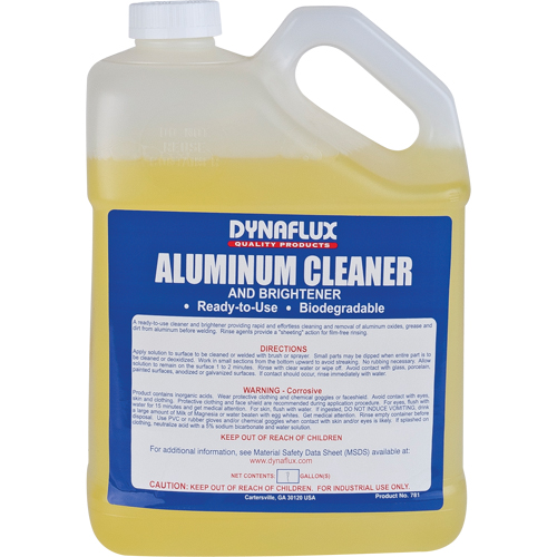 Ultra Bright Aluminum Cleaners, Jug Helyx Safety & Industrial Supplies