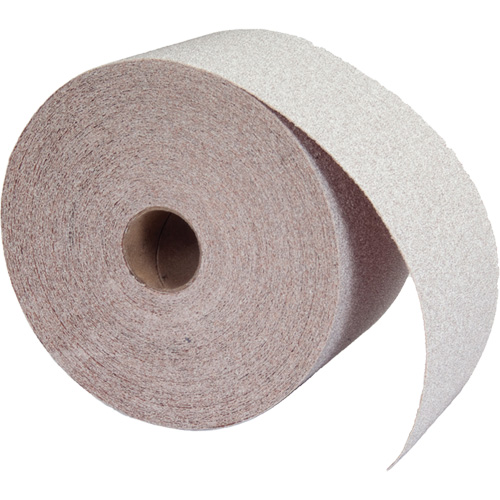 Abrasive No-Fil PSA Paper Roll, Aluminum Oxide, 2-3/4" W x 75' L, 80 Grit Helyx Safety & Industrial Supplies