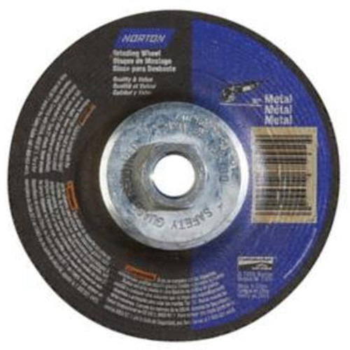 Meules pour le m&eacute;tal, 4-1/2" x 1/4", Arbre 5/8"-11, Oxyde d'aluminium, Type 27 Helyx Safety & Industrial Supplies