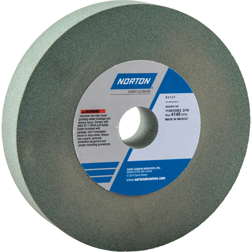 Meules pour rectifieuses d'&eacute;tabli - Meules Gemini, 6" x 1", Arbre de 1" Helyx Safety & Industrial Supplies