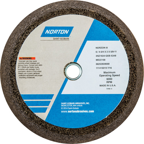 Boisseau d'&eacute;barbage non renforc&eacute; portatif Norzon Plus Helyx Safety & Industrial Supplies
