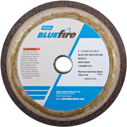 Disque &agrave; &eacute;barbage portatif non renforc&eacute; BlueFire Helyx Safety & Industrial Supplies