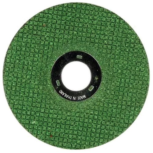 Green Corps Flexible Grinding Wheel, 4-1/2" x 1/8", 7/8" Arbor, Ceramic, Type 27 Helyx Safety & Industrial Supplies