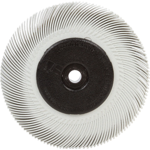 Scotch-Brite Radial Bristle Brush, Ceramic, 120 Grit, 6" Dia. Helyx Safety & Industrial Supplies