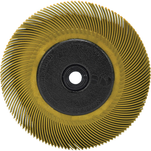 Scotch-Brite Radial Bristle Brush, Ceramic, 80 Grit, 6" Dia. Helyx Safety & Industrial Supplies