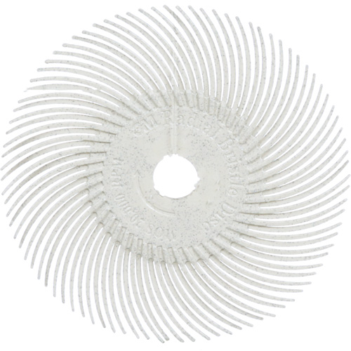 Scotch-Brite Radial Bristle Disc, Aluminum Oxide, 120 Grit, 3" Dia. Helyx Safety & Industrial Supplies