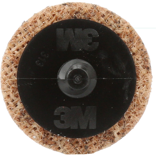 Disque de conditionnement de surface Roloc Scotch-Brite, 1-1/2" dia., Grain Cors&eacute;, Oxyde d'aluminium Helyx Safety & Industrial Supplies