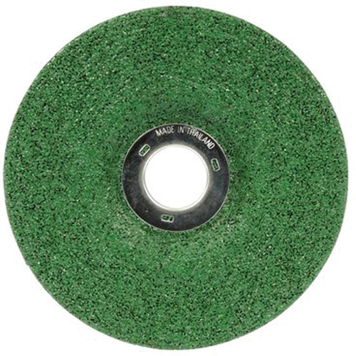 Green Corps Flexible Grinding Wheel, 5" x 1/4", 7/8" Arbor, Ceramic, Type 1 Helyx Safety & Industrial Supplies